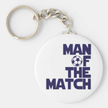 man of the match keychain
