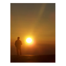 Man of the sun postcard