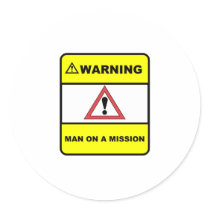 Man on a mission