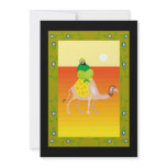 Man on camel invitations