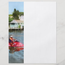Man on Jet Ski Tuckerton Seaport Flyers
