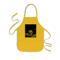 Man on Raft Apron