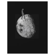 Man on the moon personalized flyer