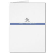 Man On the Moon Greeting Card