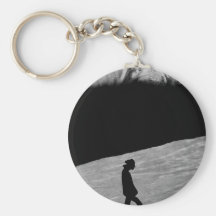 Man on the moon keychain