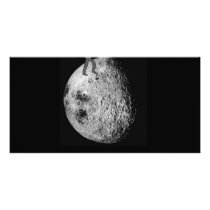 Man on the moon picture card