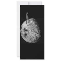 Man on the moon personalized rack card
