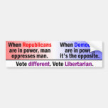 Man Oppresses Man Bumper Sticker