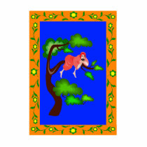 man resting in tree