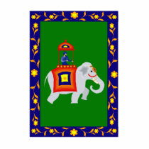 Man riding Elephant
