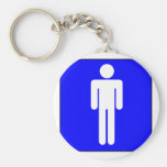 Man Symbol Key Chain