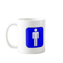 Man Symbol Coffee Mugs
