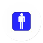 Man Symbol stickers