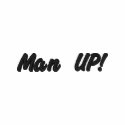 Man UP! embroidered shirts