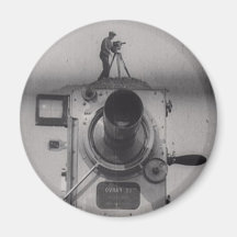 Man with a Movie Camera (1st Shot) Refrigerator Magnets