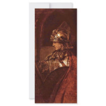 Man With Arms (Alexander The Great) By Rembrandt Customized Rack Card