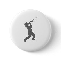 man with trombone pin