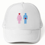 Man Woman Love Humour Tshirt hats