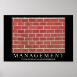 Management posters