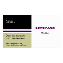 Manager Business Card