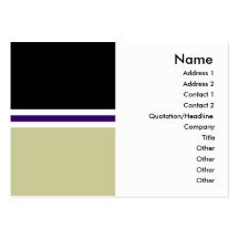 Manager Business Card