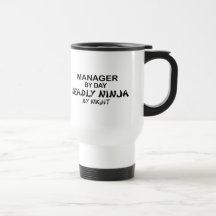 Manager Deadly Ninja by Night Coffee Mug