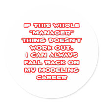 Manager Humour ... Modelling Career