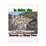 Manarola Italy postcards