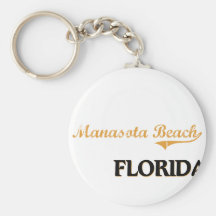 Manasota Beach Florida Classic Key Chains