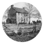 Manassas Battlefield First Battle PD Round Sticker