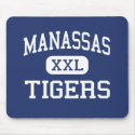 Manassas - Tigers - High - Memphis Tennessee mousepads