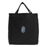 Manatee embroidered bags