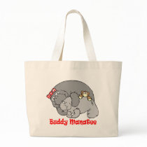 Manatee Kiss Tote Bag