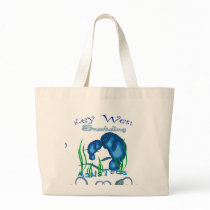 Manatee mum and baby bag