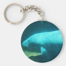 Manatee Swim Keychain
