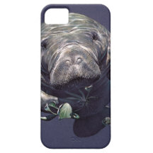 Manatee Underwater World iPhone 5 Cases