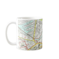Manchester Map mugs