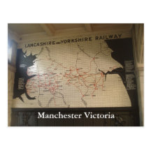 Manchester Victoria Postcards
