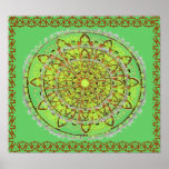 Mandala Art Poster