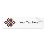 Mandala  Blue Karma Buddhism Eternal Knot bumper stickers