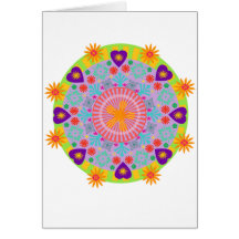mandala cartes de vœux