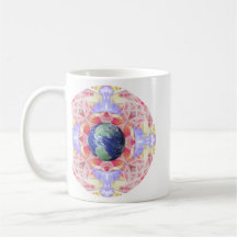 Mandala of Peace on Earth  Mug