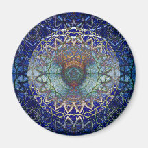 Mandala of the Noedic Web  Magnet