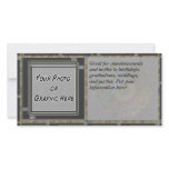 Mandala Silver photo cards