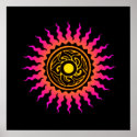 Mandala Sun 1 posters