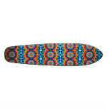 Mandala Tie-Dye Skateboard