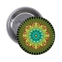 Mandala yellow green | black buttons
