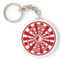Mandala - Ying Yang keychains