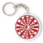 Mandala - Ying Yang keychains