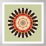Mandalas from the Heart of Truth: No. 9 posters